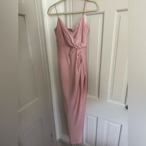 BHLDN Freya Satin Charmeuse Dress